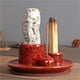 thumbnail image 3 of Quemador de incienso de cerámica 4 en 1, soporte de salvia for quemar, quemador de Palo Santo, 3 of 6