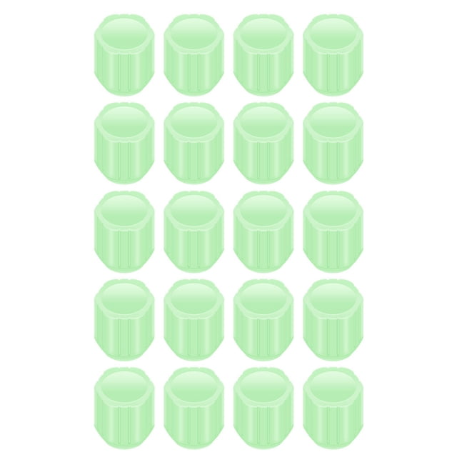 20 tapones luminosos para válvulas de neumáticos de coche, para motocicletas y coches.