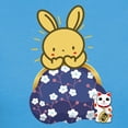 thumbnail image 3 of CafePress - Japanese Style Rabbit With Purse T Shirt - Women's Traditional Fit Dark T-Shirt, 3 of 4
