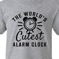 thumbnail image 4 of Inktastic The Worlds Cutest Alarm Clock Youth T-Shirt, 4 of 5