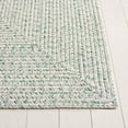 thumbnail image 6 of SAFAVIEH Braided Gino Distressed Machine Washable Reversible Area Rug, Ivory/Green, 5' x 8', 6 of 13