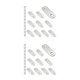 thumbnail image 1 of Soporte de estante de Acero inoxidable Scienceny 10 piezas para armario y esquina, 1 of 6