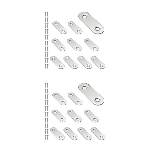 Soporte de estante de Acero inoxidable Scienceny 10 piezas para armario y esquina