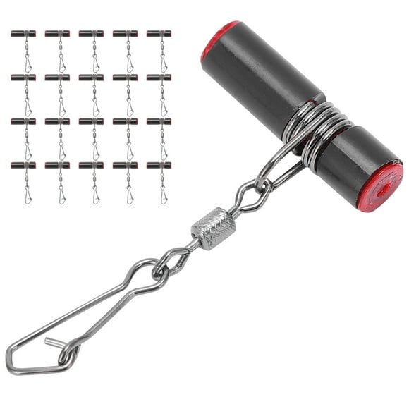 2024,Sea Water Plastic Fishing Balance Swivel with Quick Pin Hook Bracket Fishing Line Sinker