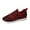 Red, variant on jsaierl Womens Slip On Walking Shoes Non Slip Running Shoes Breathable Workout Shoes Lightweight Gym Sneakers