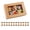 Light Brown, variant on JINMING 8 Count Cupcake Boxes with Window and Inserts, 15 Pack White Cupcake Containers, 12.2" x 6.3" x 3" Cupcake Holders for Muffins, Desserts, Pastries