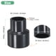 thumbnail image 3 of Uxcell 1-Pack Conector de Reducción de Tubo, Acoplamiento Reductor Recto de 1-1/2"*1", Gris, 3 of 6