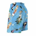 thumbnail image 4 of Phineas And Ferb Mens Board Shorts Quick Dry Swim Trunk Lightweight Soft Swimsuit Youth Bathing Suit for Boys L, 4 of 8