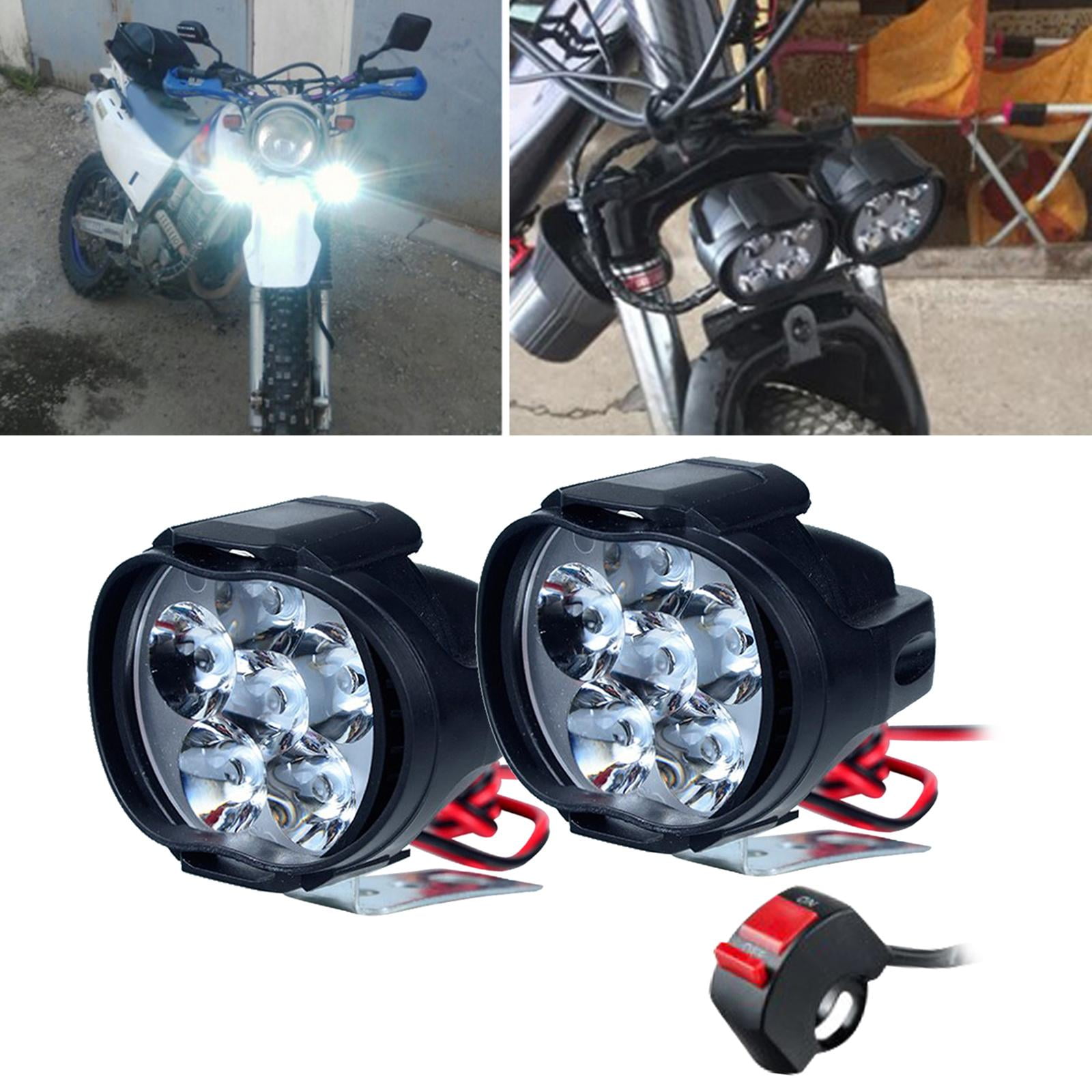 LED Motorcycle Headlight, Easy Installing Bikes Light for Motorcycles, Motos, , UTVs, Scooter