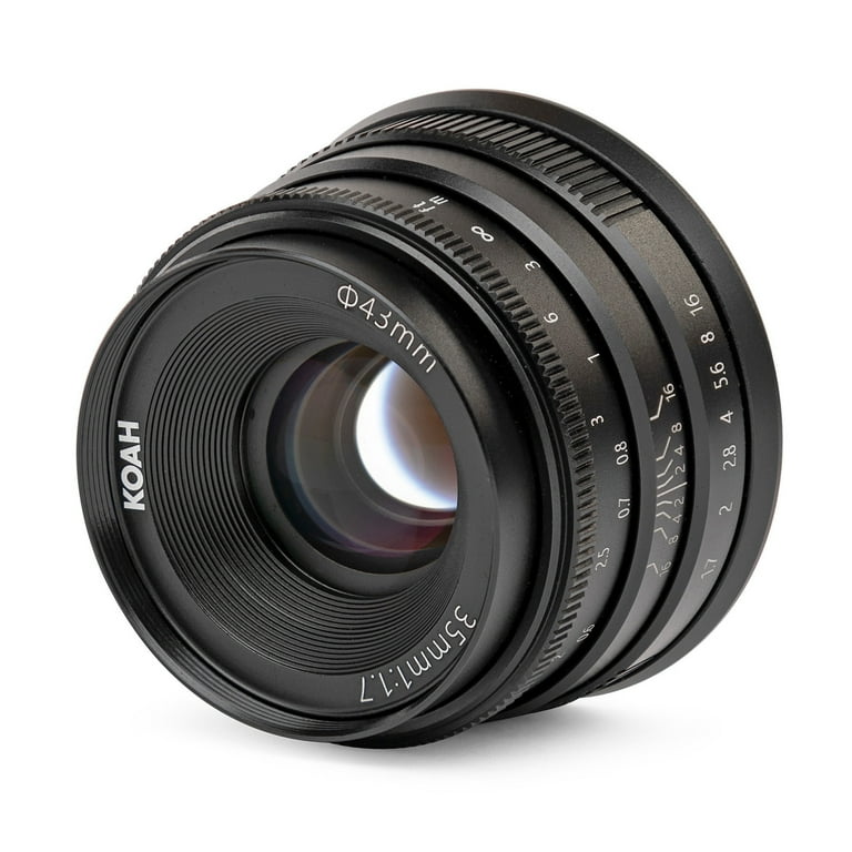Koah Artisans Series 35mm f/1.7 Manual Focus Lens for