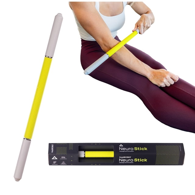 Neuro Stick: Masaje sensorial para la circulación y la recuperación | Ligero y fácil de transportar | Silicona de grado médico | Uso diario para mejorar la circulación