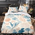 thumbnail image 3 of Home Bedding Set Fish Shell Comforter Cover Set Teen Adult Creative Seafloor Bedspreads,California King (98"x104"), 3 of 5
