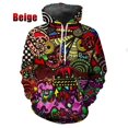thumbnail image 3 of Nuevas sudaderas con capucha con tapiz psicodélico, patrón retro, hippie, mandala, tapiz bohemio, étnico, abstracto, intrincado, sudaderas con capucha, 3 of 5
