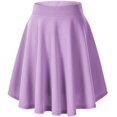 thumbnail image 1 of Women's Basic Flared Casual Mini Skate Skirt Versatile Stretchy, 1 of 8