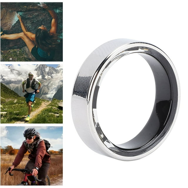 Smart Ring Health Tracker, Sleep Tracker Ring Step Counter Sturdy for Sports Size 9,Size 10,Size 11,Size 12