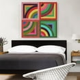 thumbnail image 2 of ARTCANVAS Mid-Century Modern Quarters Canvas Art Print - Size: 36" x 36" (0.75" Deep), 2 of 9