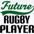 thumbnail image 2 of CafePress - Future Rugby Player Infant Bodysuit - Baby Light Bodysuit, Size Newborn - 24 Months, 2 of 4