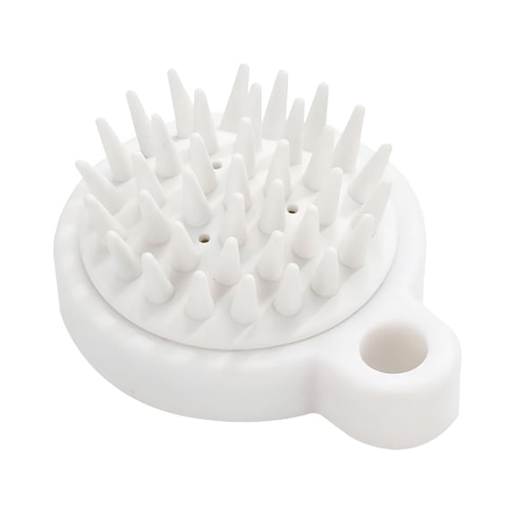 XIRQI Scalp Massager Silicone Massage Head Scrubbing Brush Soft Bristles Hair Growth Scrubber