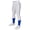 White|Royal, variant on TOURNAMENT w/Pipe Softball Pant - WHITE,NAVY - L