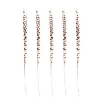 dajkiuy Christmas Artificial Glitter Berry Picks Decorations, 39" Decorative Bead Sticks Xmas Picks Glittery Twigs Branches for Christmas Tree Wreath Gift Vase Decor Party Ornaments