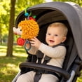 thumbnail image 5 of Plumora Plush Hedgehog Pull String Toy - Stroller and Car Seat Hanging, Crib Toys, Soft Stuffed Animal with Bell, Great for Infant Grasping, Safe Non-Toxic, Cute Plushies., 5 of 7