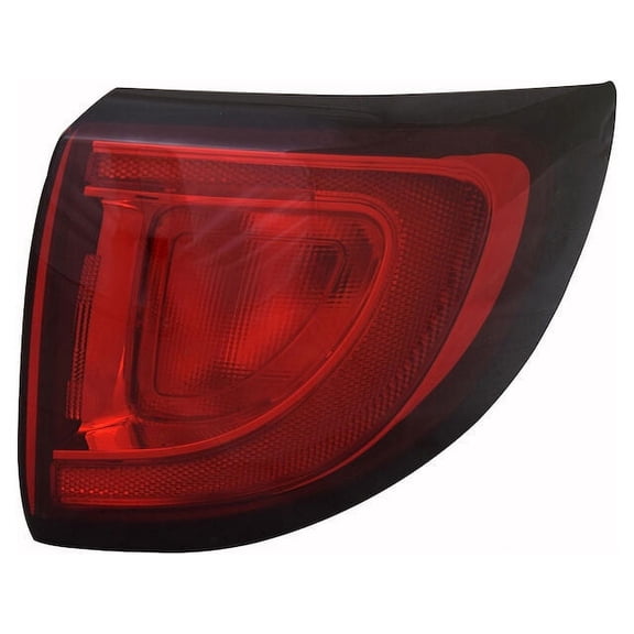 Right Passenger Side Tail Light Assembly - Compatible with 2020 - 2025 Chrysler Voyager 2021 2022 2023 2024