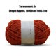 thumbnail image 4 of Advancent Hilo de terciopelo de 100g y 180m para bufandas, hilos de tejer DIY, gorro cálido para bebé, gorro, hilo de ganchillo, suministros de costura Artesanía No.15 Advancent HA009069-15, 4 of 6