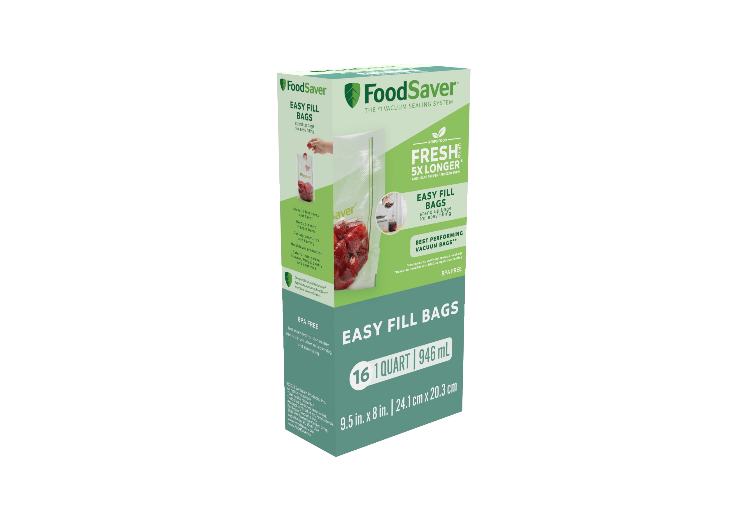 foodsaver easy fill bags