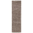 thumbnail image 3 of Safavieh Evolution Rothesay Solid Shag Runner Rug, Brown, 2'2" x 8', 3 of 11