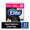 thumbnail image 2 of Elite Papel Higienico Premium Soft 32 Rollos de 190 hojas dobles, 2 of 4