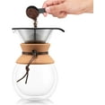 thumbnail image 3 of Bodum Cafetière à Double Paroi de 8 Tasses avec Poignée en Liège, 34 oz, 3 of 6