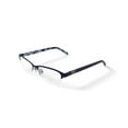 thumbnail image 2 of Flower Women's FLR6020 Prescription Eyeglasses with Case, Navy Blue, 2 of 6