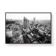 thumbnail image 2 of wall26 Floating Framed Canvas Wall Art for Living Room, Bedroom Black and White Building Canvas Prints for Home Decoration Ready to Hang - 24x36 inches, 2 of 4