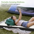 thumbnail image 6 of 4 inch Foldable Memory Foam Mattress Queen Size, CertiPUR-US Certified - Tri-Fold Design with Removable Cover, 6 of 11
