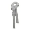 thumbnail image 6 of Fgnfyis Elegant Unisex Knitted Wool Shawl Scarf for Autumn Winter Outdoor Casual Wear Warm Hollow Design Long Length Light Gray One Size, 6 of 9