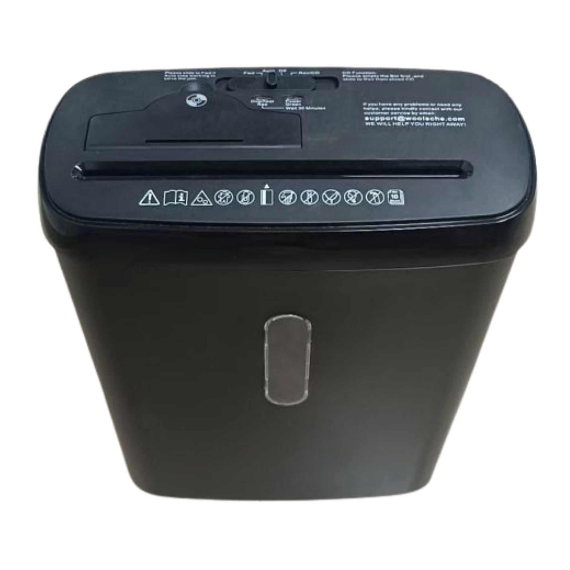 10-Sheet Home Office Paper Shredder, Strip Cut, CD/Credit Card, Jam-Proof, P-2 Security, ETL Certified