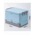 thumbnail image 5 of Caja Almacenamiento Xtellar azul Plegable 1pzs Organizador Hogar Con Tapa, 5 of 5
