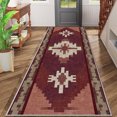 thumbnail image 2 of 2x6 FT Kitchen Runner Rugs Non Skid Washable, Faux Wool Rug Runners for Hallways Bathroom Carpet Runner, Soft Indoor Modern Floor Rug for Entryway Laundry Room, 2 of 11