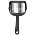 thumbnail image 2 of Cat Litter Scoop, Filtering Design Multifunctional Hook Design Small Animal Shovel  For Cat Supplies For Cat Owners Black Ordinary Style,Transparent  Style, 2 of 8