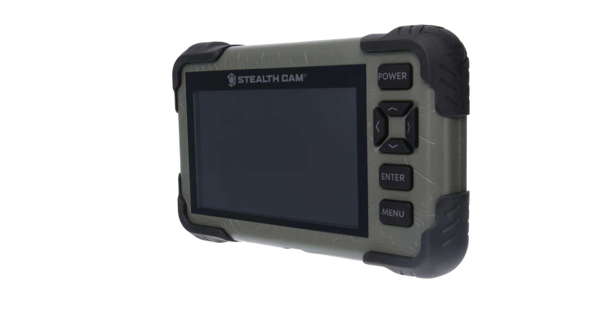 STEALTH CAM SD Card Reader /Photo & HD Video 1080P Viewer | Durable Water-Resistant Housing | 4.3" Color LCD Touch Screen | 5 Point Touch Detection | Wrist Lanyard
