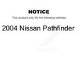thumbnail image 2 of TOR Front Suspension Control Arm and Ball Joint Assembly Stabilizer Bar Link Kit for Car 2004 Nissan Pathfinder - Left Right Side (Driver Passenger) KTR-104105, 2 of 2