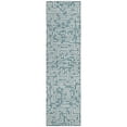 thumbnail image 2 of Addison Rugs Chantille Indoor/Outdoor Transitional Geometric Teal Machine Washable Runner Rug, 2'3" x 7'6", 2 of 7