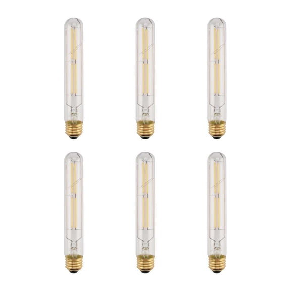 Elitco Lighting 8W 3000K Led T10 Light Bulb With 900 Lumens