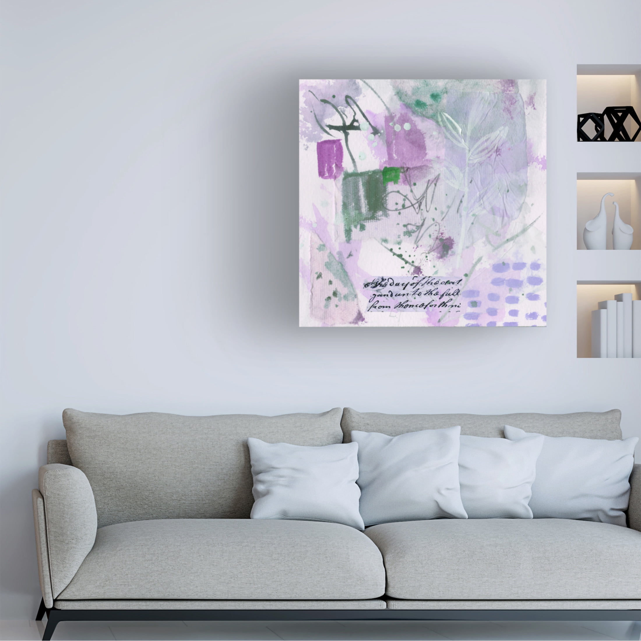 Trademark Fine Art Melissa Wang  Mindscape IV Canvas Wall Art