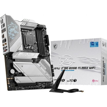 MSI MPG Z790 EDGE TI MAX WIFI LGA 1700(14th,13th,12th Gen) DDR5 Intel Z790 SATA 6Gb/s ATX Motherboard 2x PCI-E x16 slot Wi-Fi 7 Solution 2.5Gbps LAN