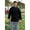 Black, variant on 0402-0102 Classic Chef Coat 10 Buttons in Black - Small