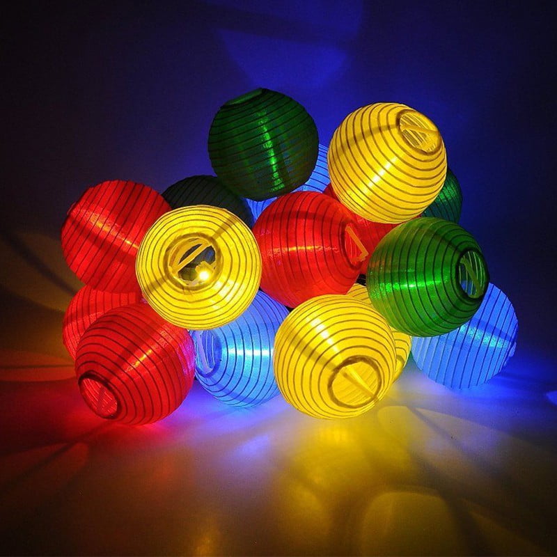 Casewin Solar Lantern String Lights Waterproof Outdoor Indoor