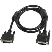 Unique Bargains 5Ft 1.5M Length DB15 15 Pin Male to Male Monitor Adapter Cable Wire for Laptop