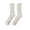 Beige, variant on Women Men Fuzzy Crew Socks, Soft Fluffy Cozy Slipper Socks, Warm Microfiber Winter Socks, Cute Socks for Home, Sleeping, Lounge