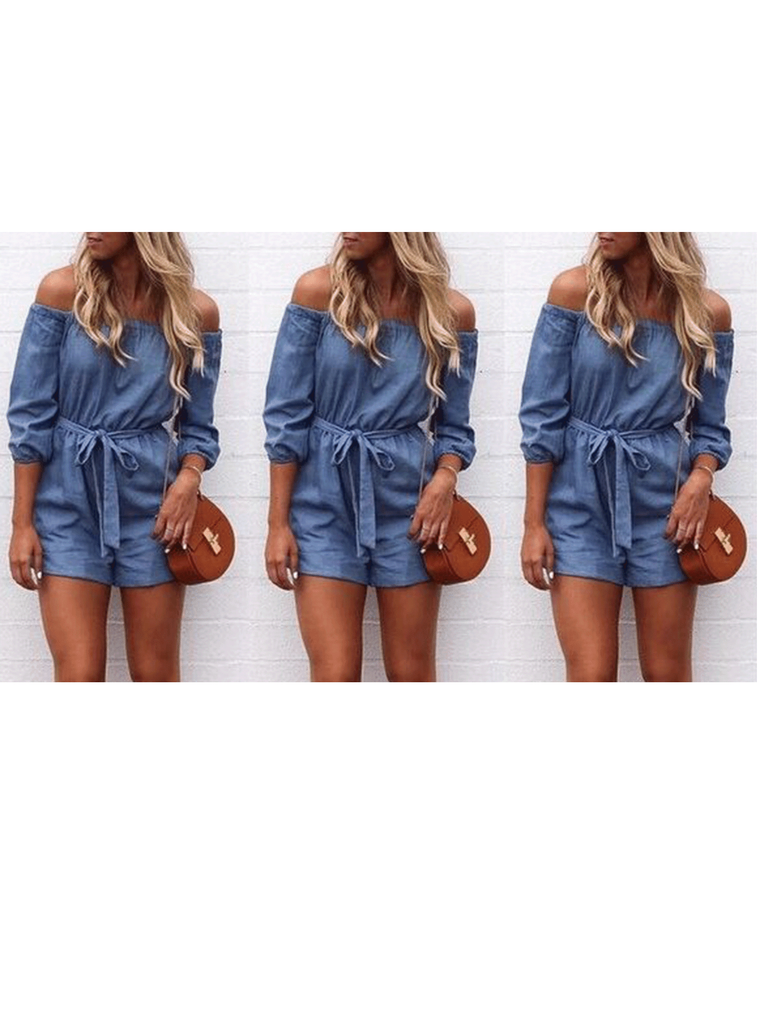 women's denim jumpsuits for sale